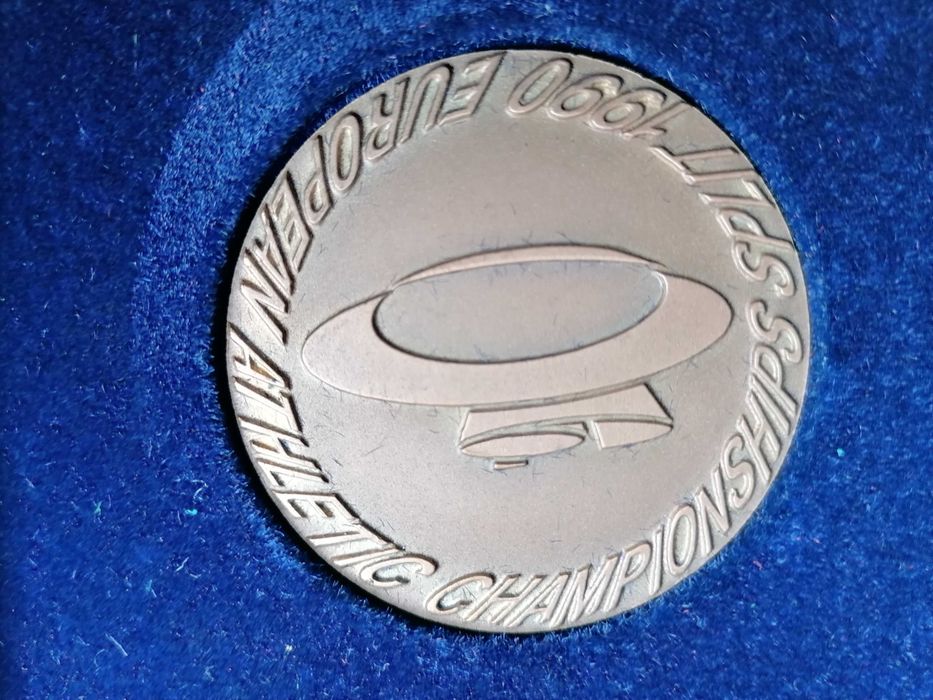 Medalha de participação Campeonato Europeu Atletismo Split 1990