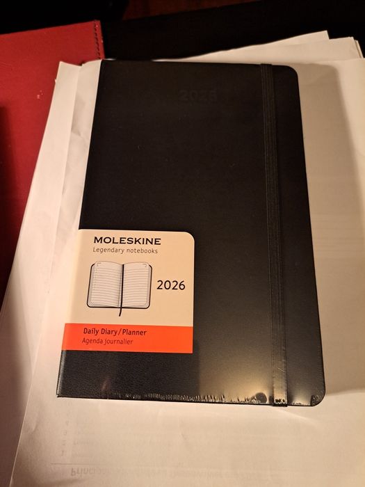 Agenda 2026 Moleskine NOVA
A5 Preto