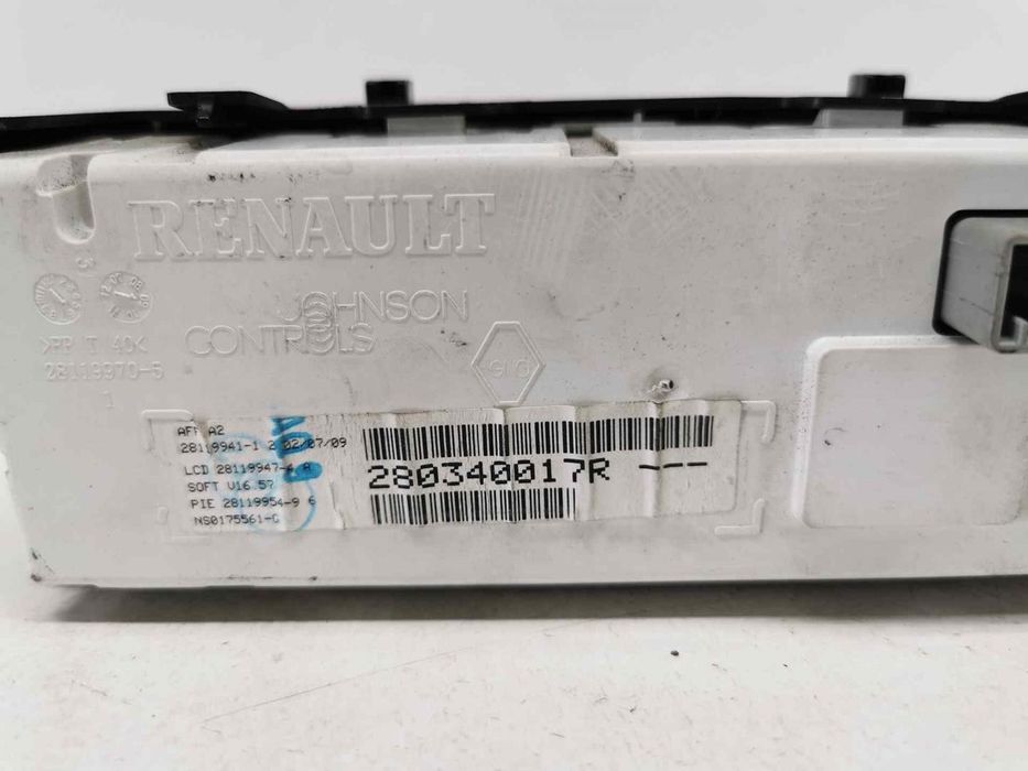 ECRÃ MULTIFUNÇÕES RENAULT CLIO III 2009 -280340017R