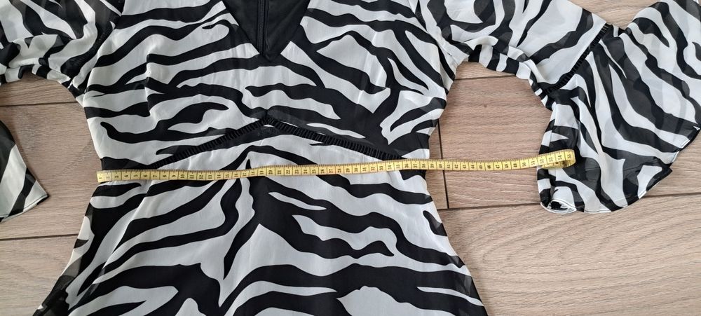 Sukienka w panterkę