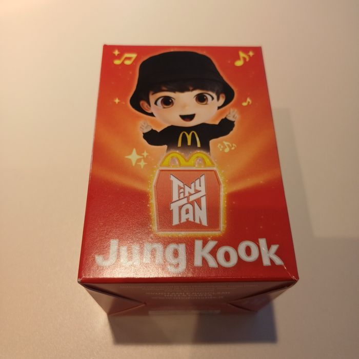 Zabawka Happy Meal McDonald’s BTS Tiny TAN Jung Kook nowe