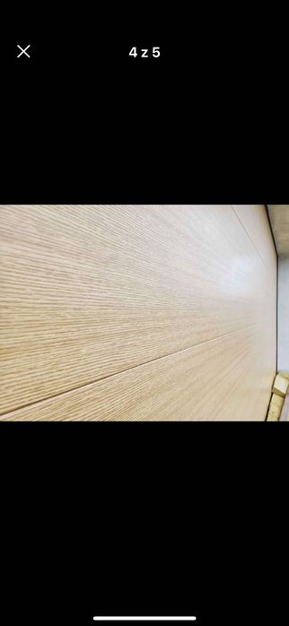 Brama garażowa panele Krispol dąb naturalny