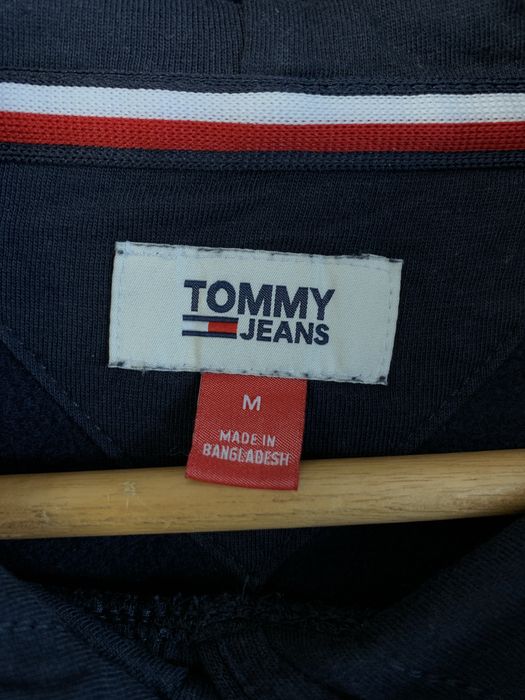 Темно синяя кофта свитер свитшот олимпийка худи tommy hilfiger jeans M