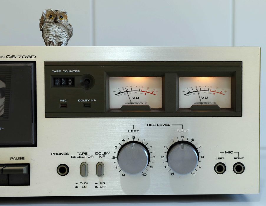 Akai CS-703D Tape Deck Cassetes