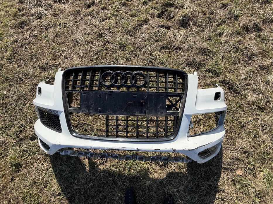 Przedni przód zderzak audi Q7 4L s-Line lift