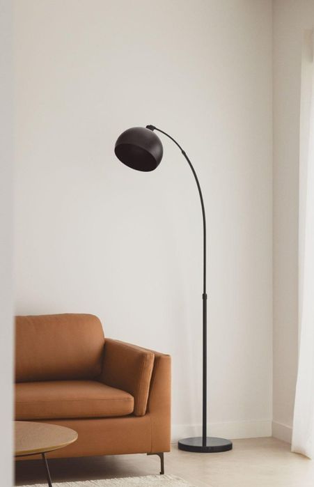 Candeeiro de Pé Diala Preto | Sklum