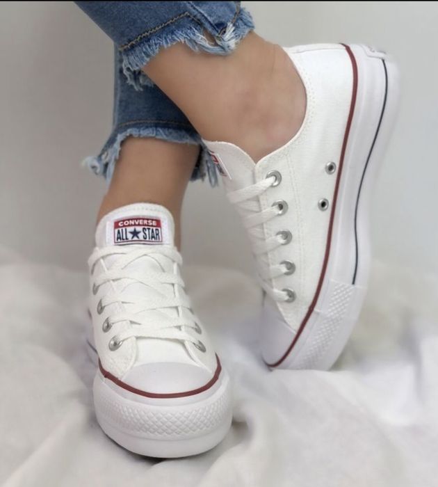 Белые кеды конверсы Converse