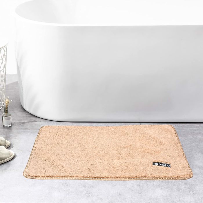 Dywanik łazienkowy z mikrofibry 40x60cm beżowy