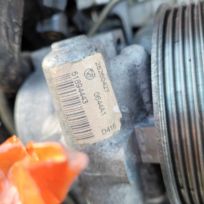 Silnik Fiat Fiorino Qubo 1.3 JTDm 263A2000 Kompletny Uszkodzony.