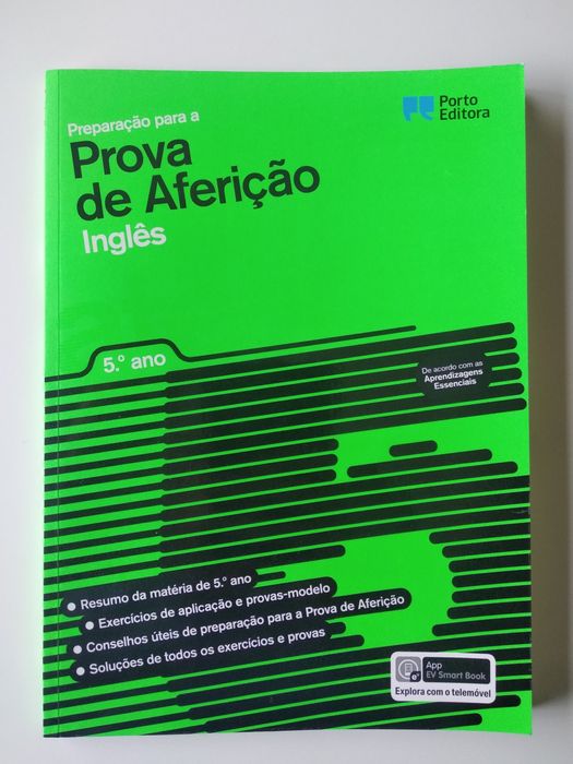 Livro de preparação para a prova de aferição de inglês do 5 ano