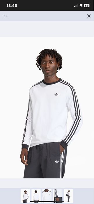 лонгслів adidas Adicolor Classics 3-Stripes