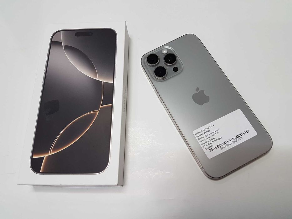 iPhone 16 PRO MAX ! 256GB ! KOLORY ! Sklep ! Gwarancja ! Wysyłka !