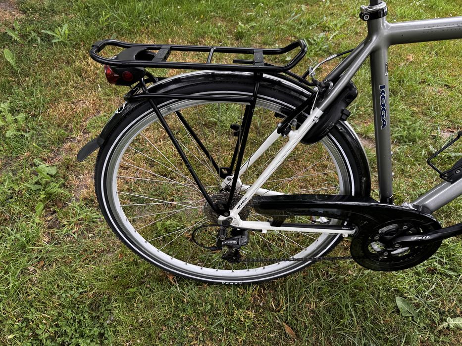 Trekkingowa Koga Confidence, Shimano Deore, Alu, Amor, Prądnica I INNE