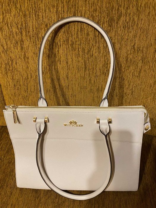 Torebka shopperka, skórzana, WITTCHEN