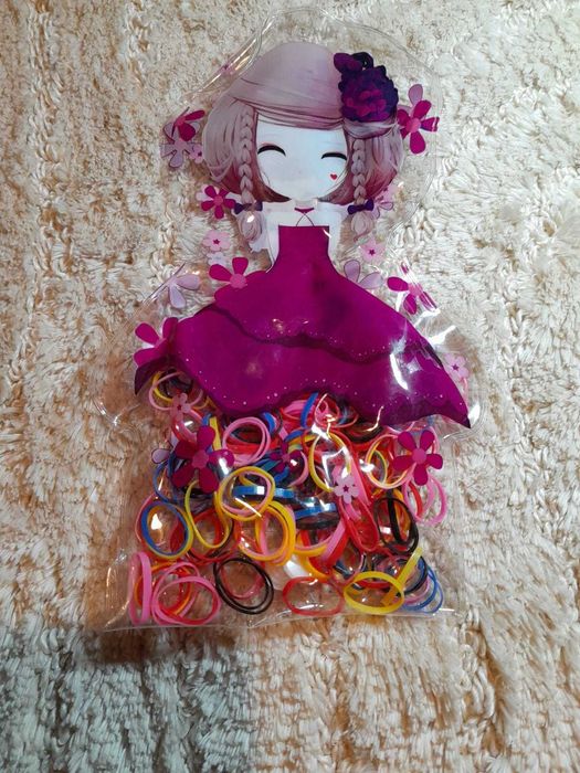 Nowy Zestaw gumeczek do włosów gumki Szybka Wysyłka