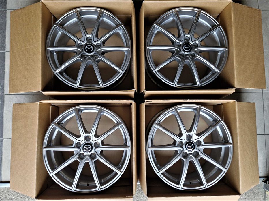 Alufelgi 17 5x114,3 Mazda CX-3 CX-5 CX-7 CX-8 MPV MX-3 MX-5 GRAFIT 73#