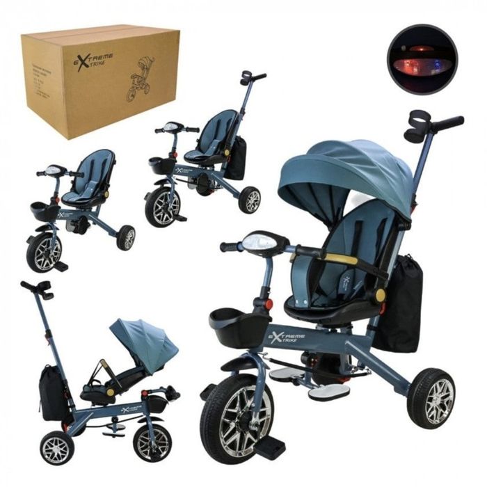 Велосипед Shantou Extreme trike 3 в 1 Blue