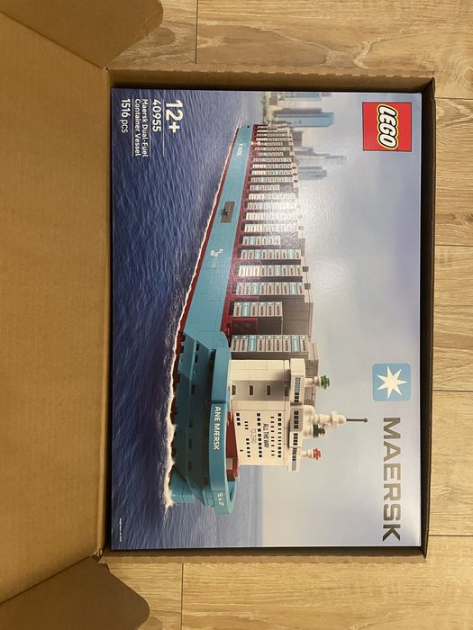LEGO Inne 40955 Kontenerowiec z Napędem Dual-Fuel Maersk