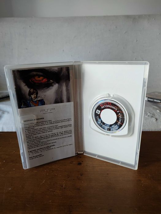 Jogo Playstation Portable PSP Castlevania The Dracula x Chronicles