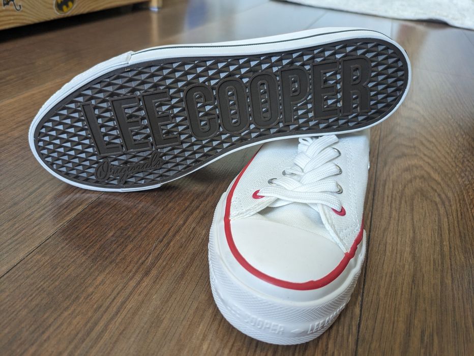 Nowe białe trampki LeeCooper rozmiar 39