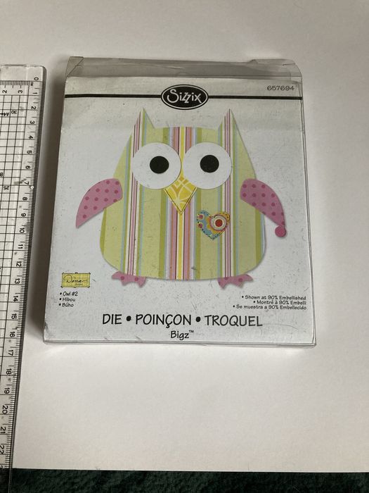 Wykrojnik sizzix sowa