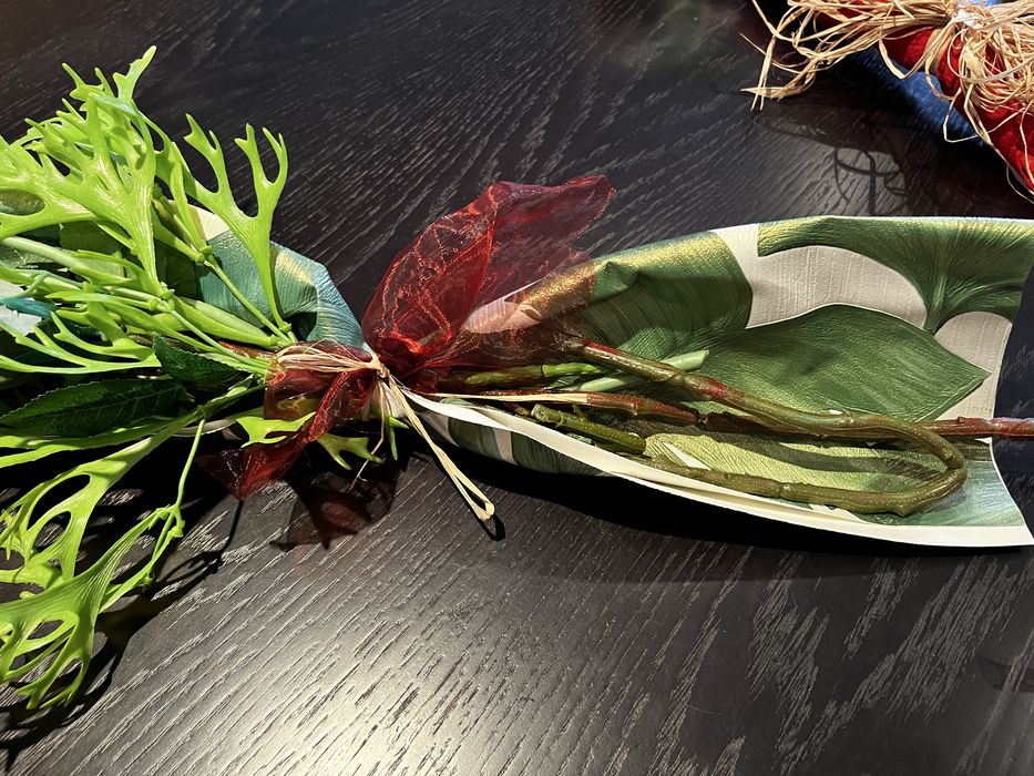 Arranjo de flores nao naturrais