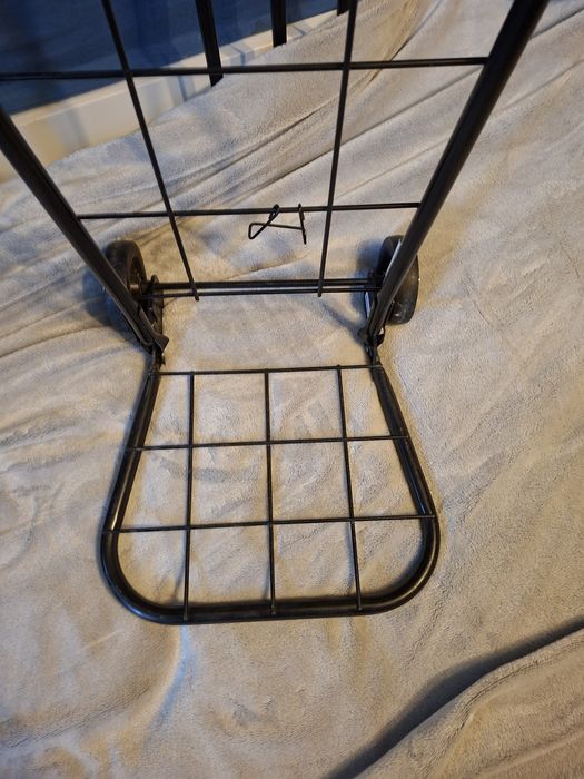 Składany metalowy wózek transportowy IKEA