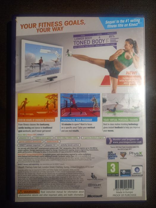 Gra Your Shape Fitness Evolved