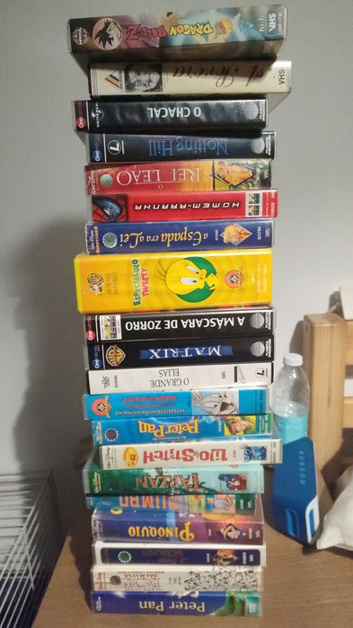 Animation VHS tapes in good condition