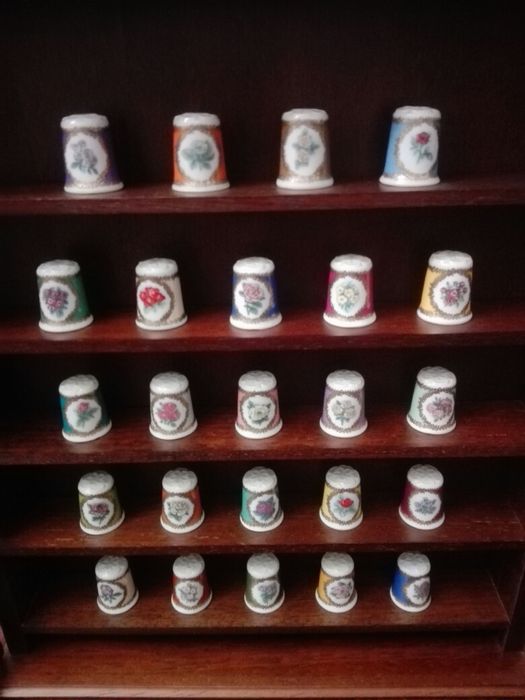 Coleção de dedais As rosas de Amália Rodrigues