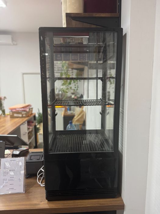 Lodówka witrynowa / chłodziarka – 78L, LED, No Frost