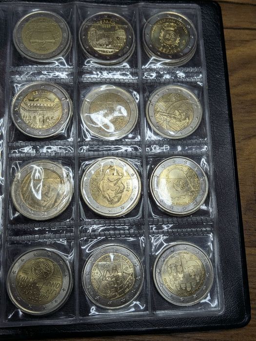 139 Moedas 2€ comemorativas