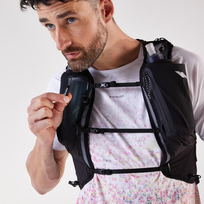 Mochila de Trail Running 10L Bolsa de Água 1L Incluída Unissexo 900