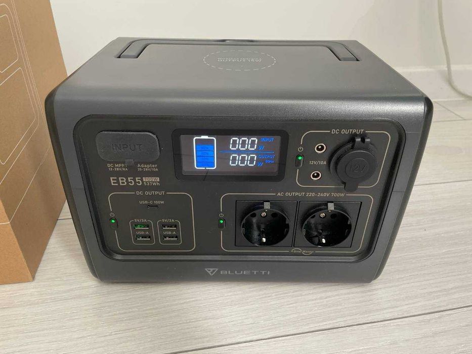 Зарядна станція Bluetti EB55 537Wh