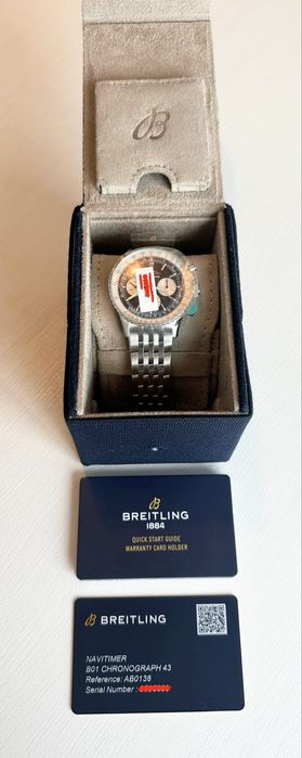 Relógio Breitling Navitimer B01 Chronograph 43