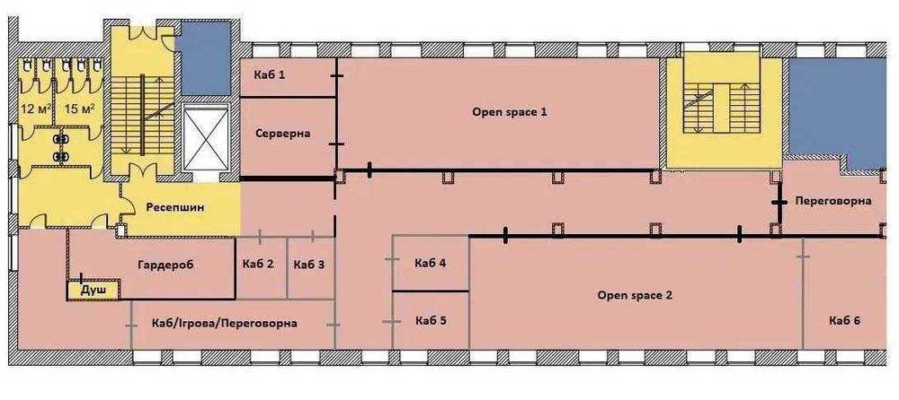БЕЗ%! Оренда офісу 650м2 по вул Глибочицька. метро Лук"янівська.