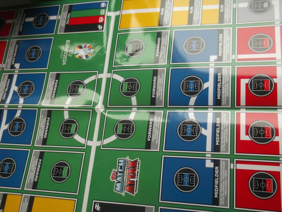 Arquivador do Euro 2024 com capacidade para 576 cartas