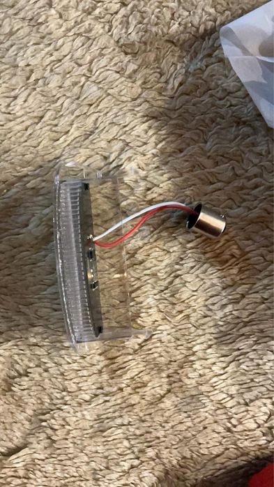 Освітлення мото подсветка номера Renault Clio twingo