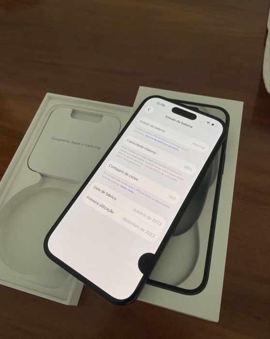 iPhone 15 Pro 128gb Recondidionado (até 6x 65€)