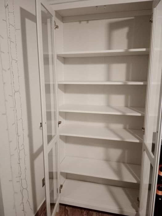 Witryna  Hemnes nowa biała