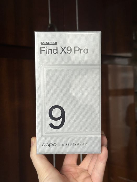 Новый Oppo Find X9 Pro 12/256 CN, 6,78”, Dimensity 9500, 7500 mAh