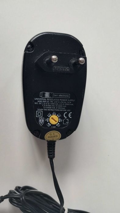 Zasilacz ładowarka ben electronic MWS 895 GS (000245)