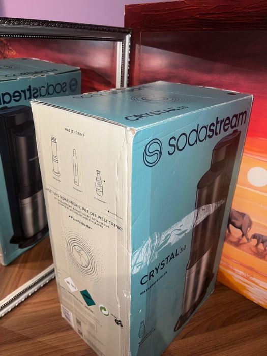 SODASTREAM CRYSTAL  3.0• zwroty z Niemiec • Idealne na prezent