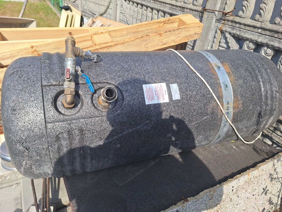 Zbiornik cwu 120 litrów +grzałka +uchwyty