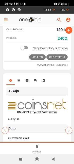 Rzadkie i bardzo ciekawe srebro kolekcjonerskie. Perełka !