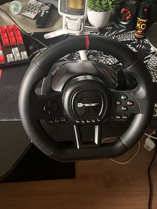 Руль игровой t-racer