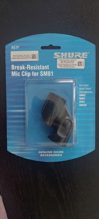 Mic clip sm81 shure
