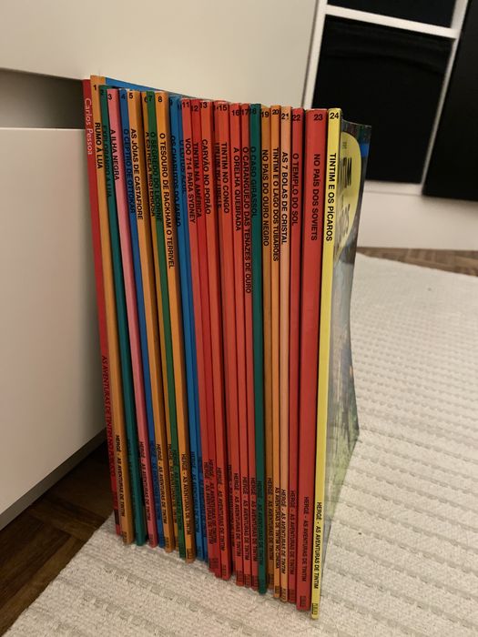 Coleção completa Hergé - As Aventuras de Tintin