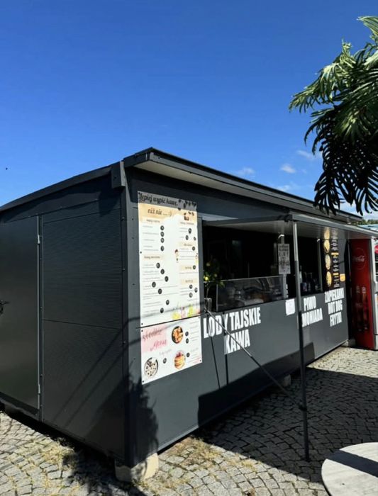 Sprzedam kontener gastronomiczny - gotowy biznes na bulwarze w Sandomierzu