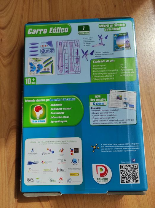 Carro eólico da science4you